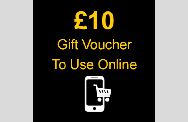 £10 Gift Voucher To Use Online - Image 1